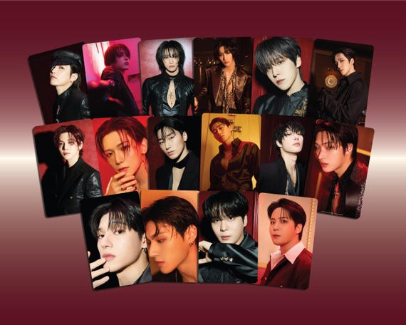 ATEEZ in Your Fantasy (unofficial | Lomocards) - Etsy
