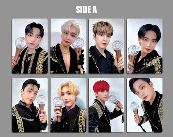 ATEEZ Double-sided Lightstick Photocard Set - Set of All 8