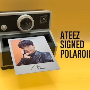 ATEEZ Signierte Polaroids - 8er Set oder einzelne Mitglieder - (Fanmade)