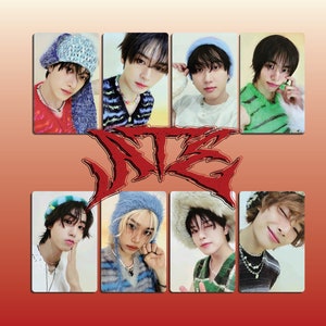 Stray Kids ATE Dwustronne karty fotograficzne (wersja Boom) Nieoficjalne/Lomocards/Fanmade