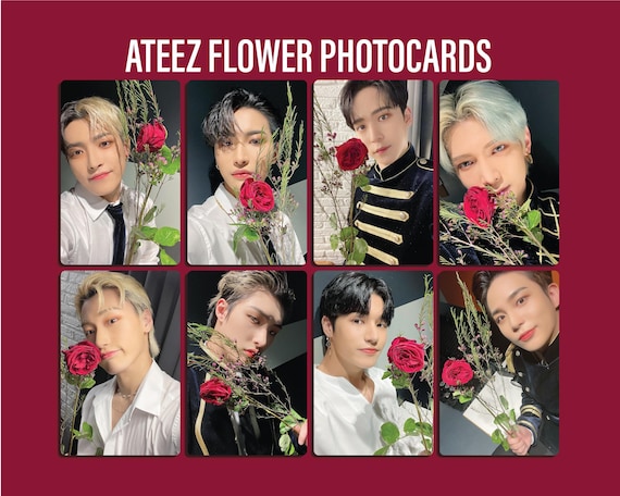 ATEEZ - ATEEZ ソンファ　makestar 特典 トレカ　flower ver ATEEZ - ATEEZ ソンファ makestar 特典 トレカ flower verの通販