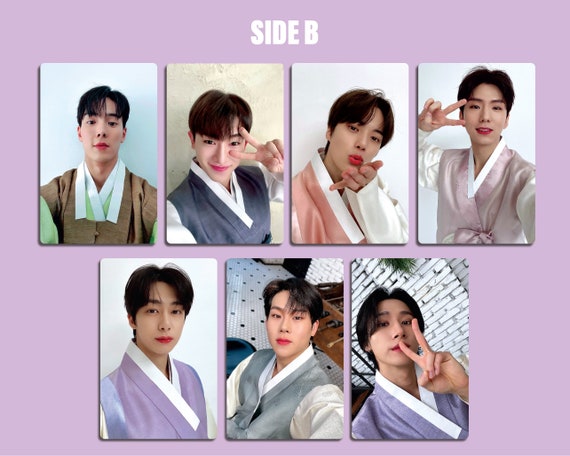 MONSTA X DRAMARAMA トレカ Monsta X Double Sided Hanbok Photocards - OT7 - (lomocards/fanmade