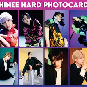 SHINee 'HARD' Fotokarten - (Lomocards/Fanmade)
