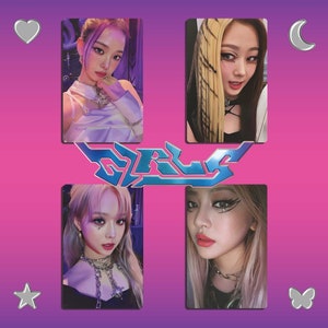 AESPA &#39;Girls&#39; Digipack Version Photocards (Fanmade)