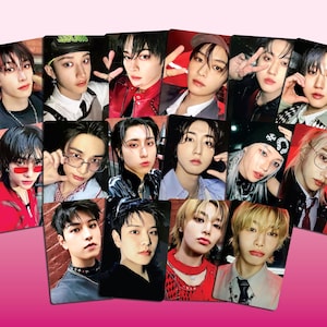 Stray Kids ATE Soundwave Lucky Draw-fotokaarten versie 1 + 2 (niet-officieel)