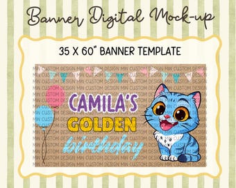 Derpy -Inspired Painted Banner Template | Editable Canva Design