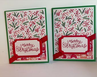 Tarjeta navideña de Feliz Navidad