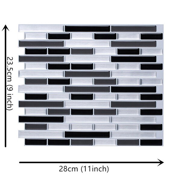 Adhesive Tile Backsplash Etsy