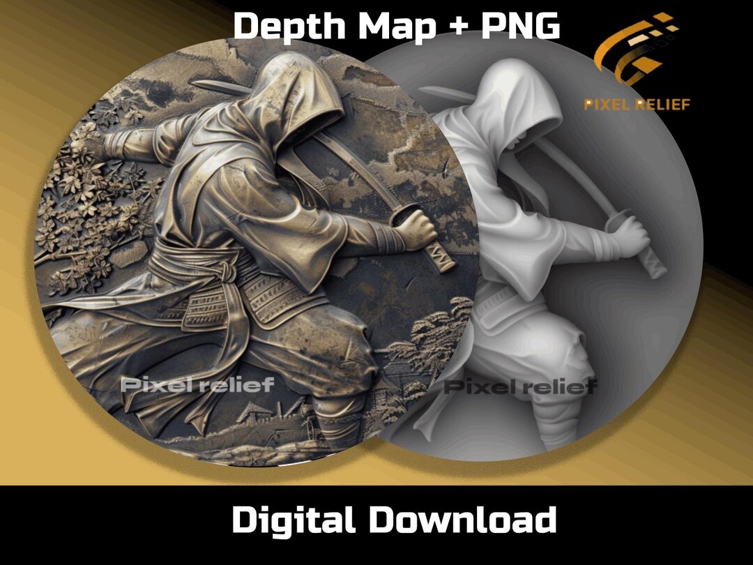 File Height Laser Fiber File: Height Map PNG | Ultra-sharp Images for 3D Laser ...
