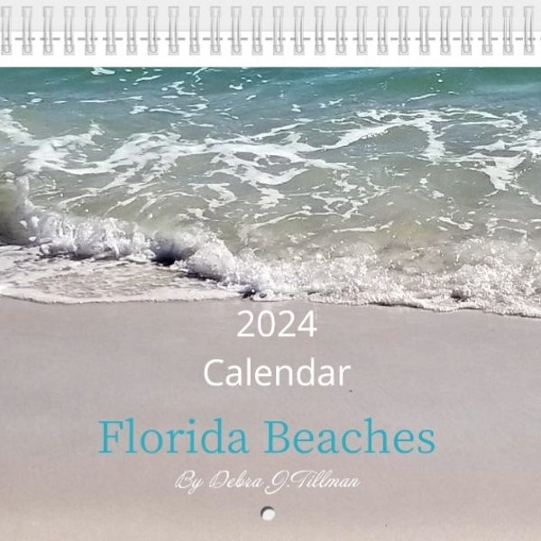 Florida Calendar Etsy