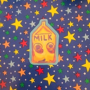 Jack Stauber-melksticker | Fanart | Popfood