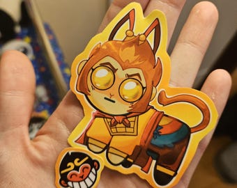 Lego Monkie Kid Yippee Stickers | Sun Wukong | Tbh Creature