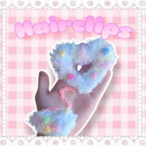 Kawaii Hair Clips | Pastel fashion | Fairy Kei | Lolita