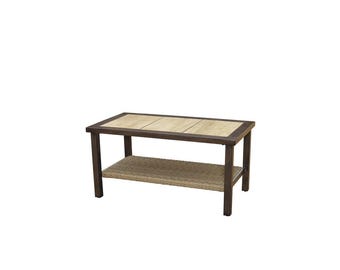 Tavolino da caffè per esterni 21" L x 37" P x 18" H