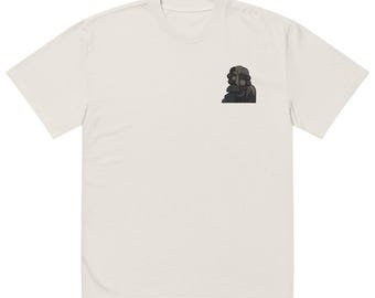 Oversized Faded T-Shirt - Gunna - OneOfOne - album Cover - embroidered