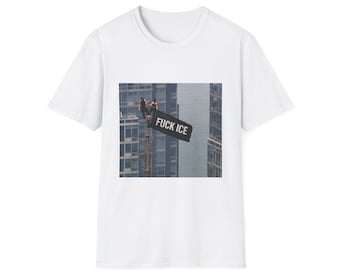 Empire State Building Protest T-Shirt | Anti-Ice | NYC