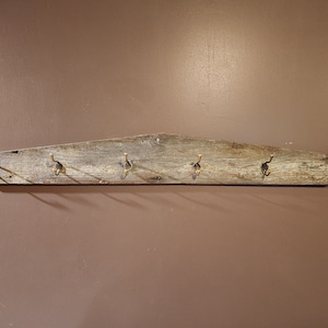 Barnwood coat hanger- real barnwood