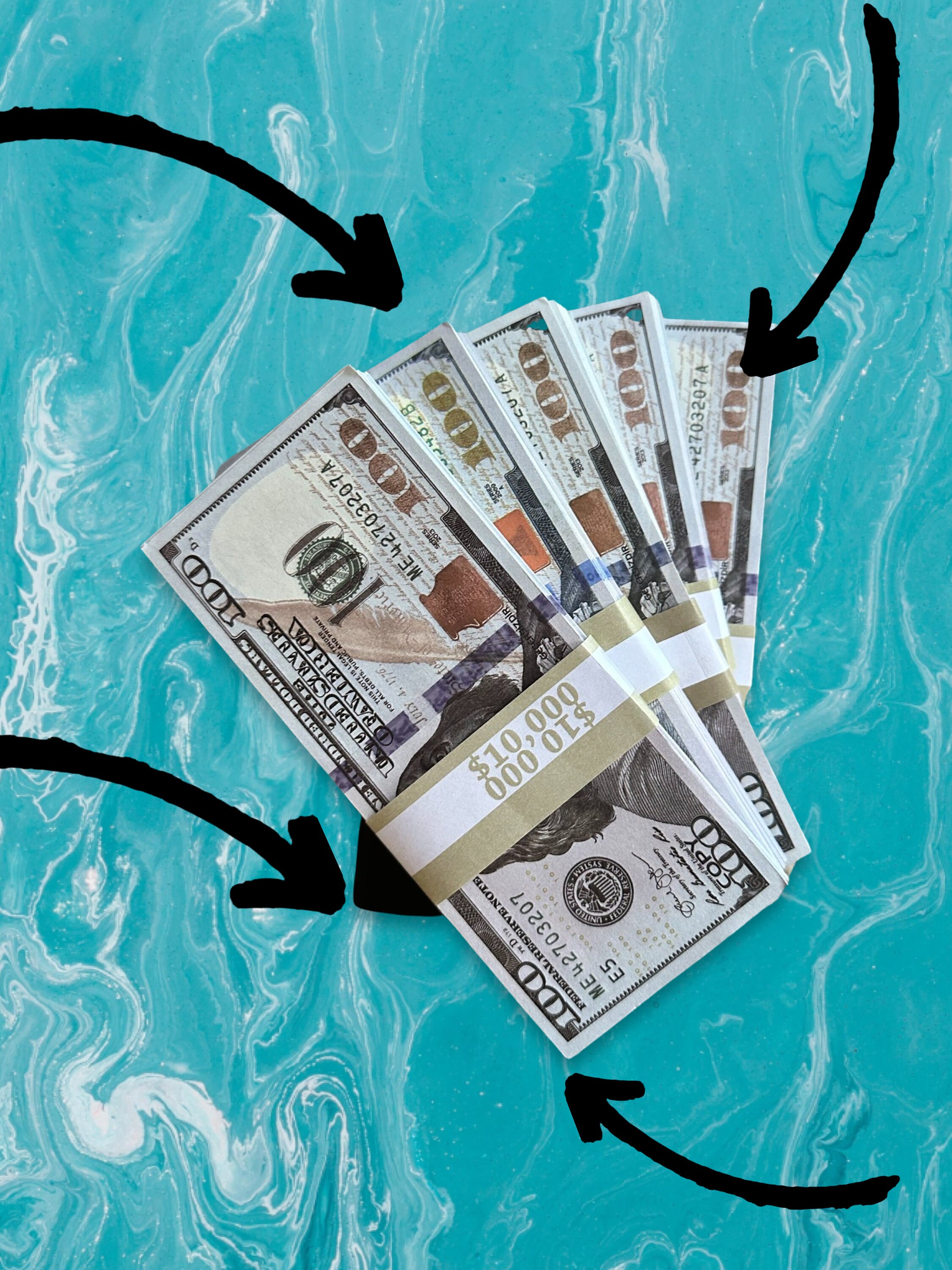 Prop Money500pcs100 Dollarsjoking Money Dollar Etsy UK