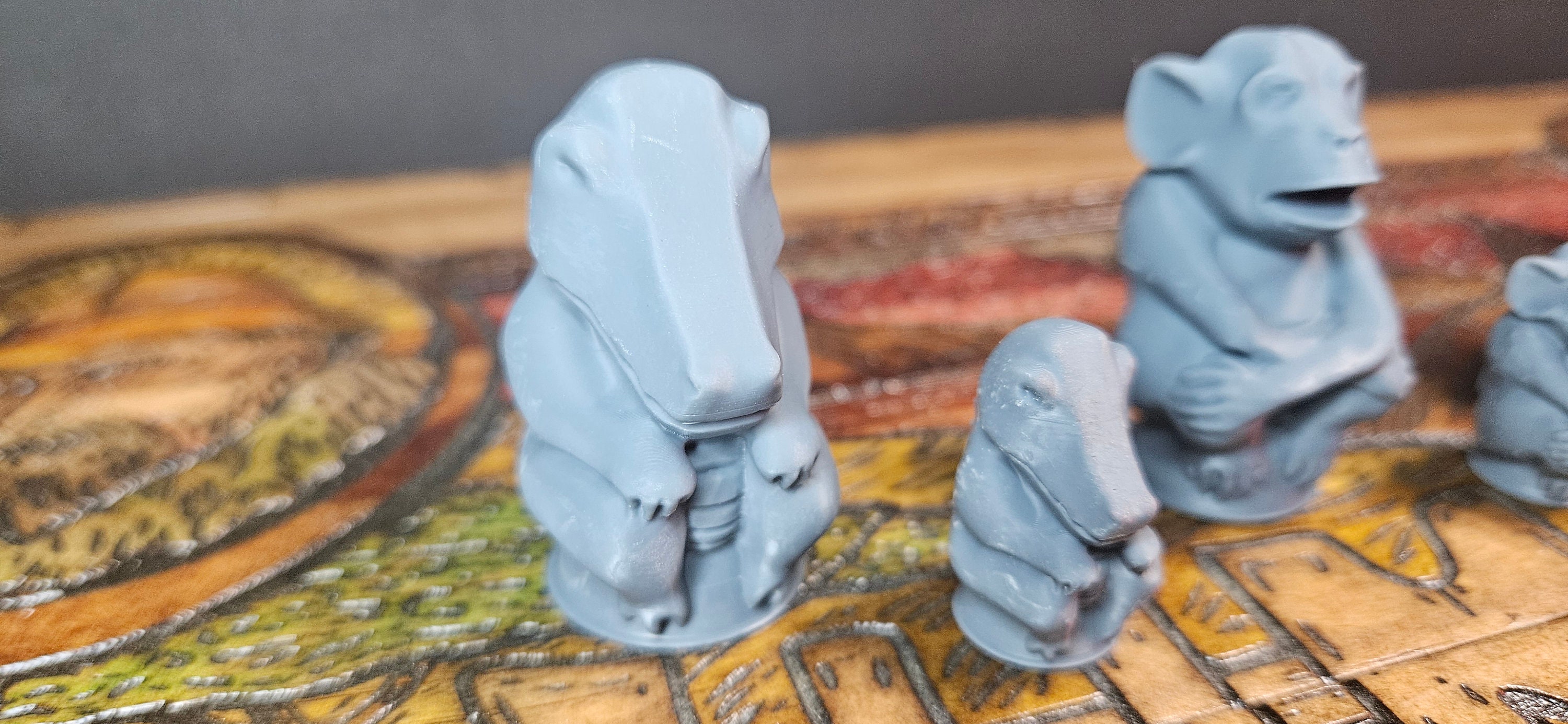 Jumanji Game Pieces Set 3D Printed Unpainted Etsy