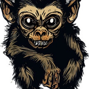 Monkeys Creepy Cute Collection - Etsy