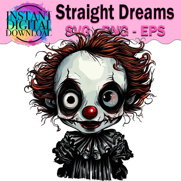 Clowns, Creepy and Cute Clown Stickers