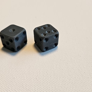 Jumanji Replic Resin 3D Printed Dice - one pair