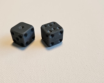 Jumanji Replic Resin 3D Printed Dice - one pair