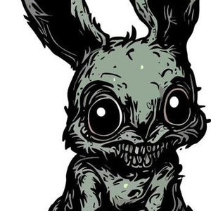 Creepy Rabbits T-shirts, Stickers, Sublimation - Etsy