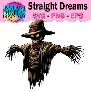 Scarecrows for T-shirts, Stickers, or Sublimation