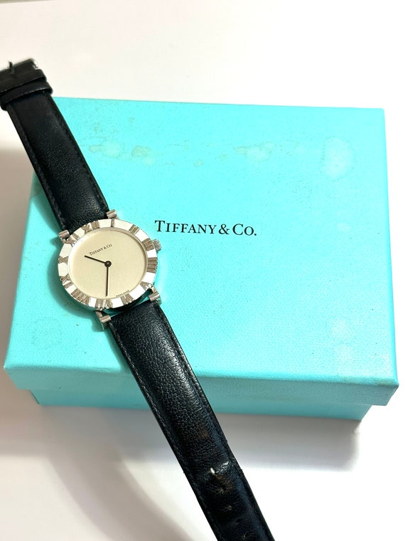 Tiffany & Co Atlas Sterling Silver Ladies Watch Wi