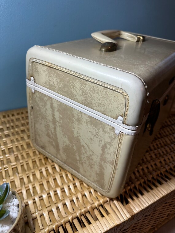 Vintage 1950's Samsonite Train Case With Mirror No K… Gem