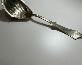 Vintage Silver Plate Jelly Spoon ~unmarked~