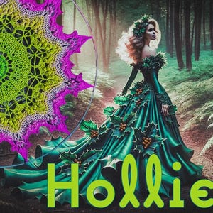Patrón de crochet Hollie Mandala. Archivo PDF, gráfico digital e instrucciones. ¡SOLO GRÁFICO!