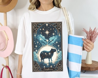 Capybara Tarot Card Shirt, Capybara TShirt