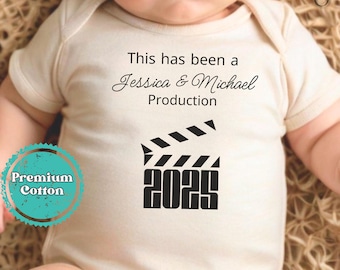 Pregnancy Baby Announcement Gerber Onesies® Brand Bodysuit, Custom Baby Onesie®
