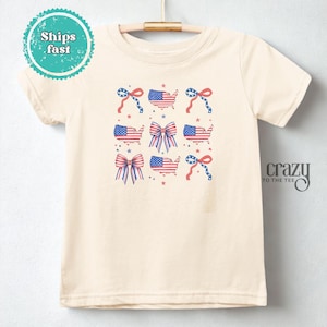 4th of July Kids Shirt, 4th of July Toddler Tee, American Shirt Toddler for Fourth of July