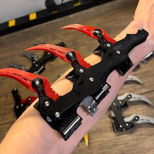 Mecanismo de cuchilla de brazo funcional para cosplays de trajes blindados imagen 8