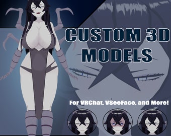 Custom 3D Models | VTuber | VRChat | Model Repair