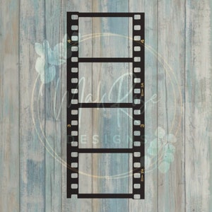 Film Strip Frame Instant Digital Download (JPEG, PNG, PDF)