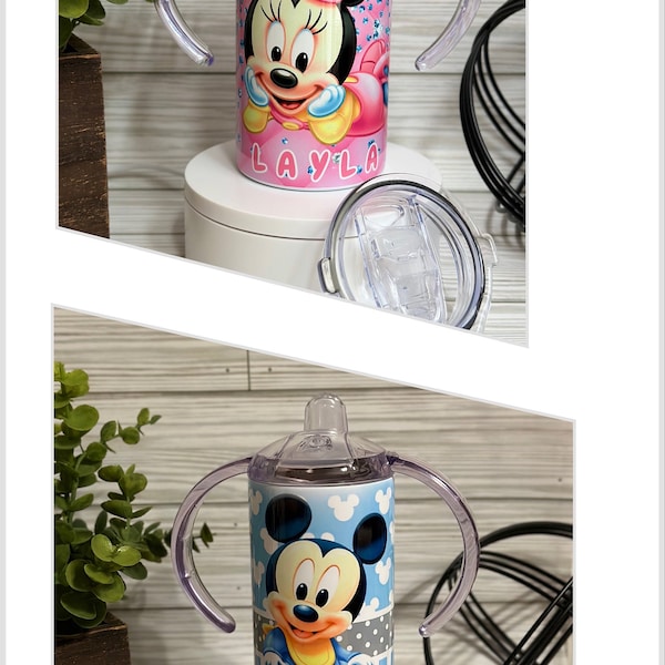 12 oz. Sippy Cup I Toddler Cup I Personalized