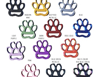 Pattie's Slides, Shirt Slide, Scarf Slide, Shirt Ring, Scarf Ring, T-Shirt Slide, T-Shirt Ring, Clothing, Accessories, Pet Paw