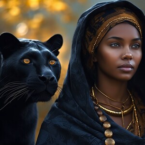 Beautiful Black Queen