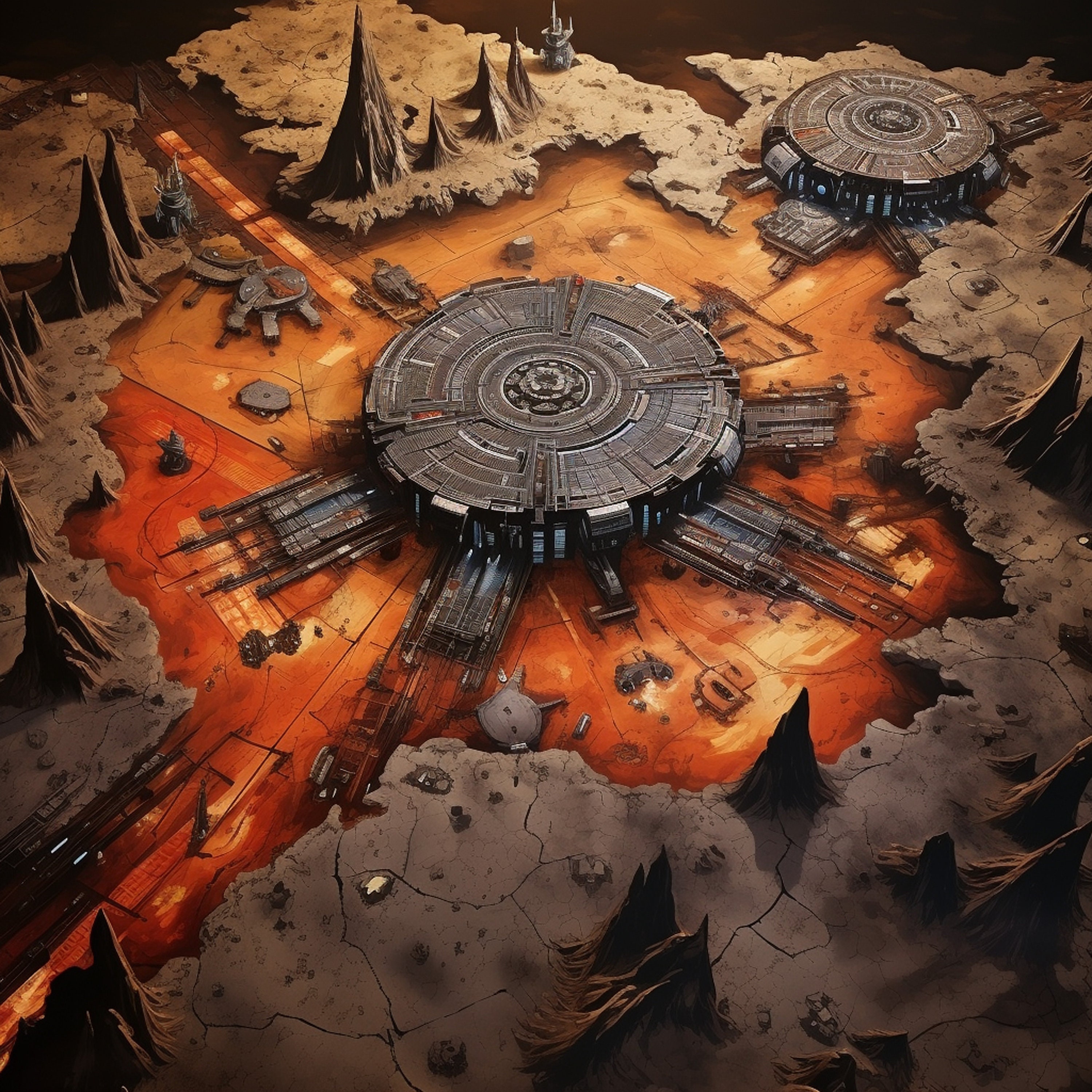 Spacemaster Rpg Map Space Inspired Battle Map Bundle, 150+ Pack of Spacecraft High Detail ...