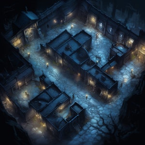 Cartes de bataille Underworld Underdark Dungeon, pack de plus de 200 cartes de bataille de jeu de rôle très détaillées, donjons et dragons, cartes RPG, cartes Underworld image 9