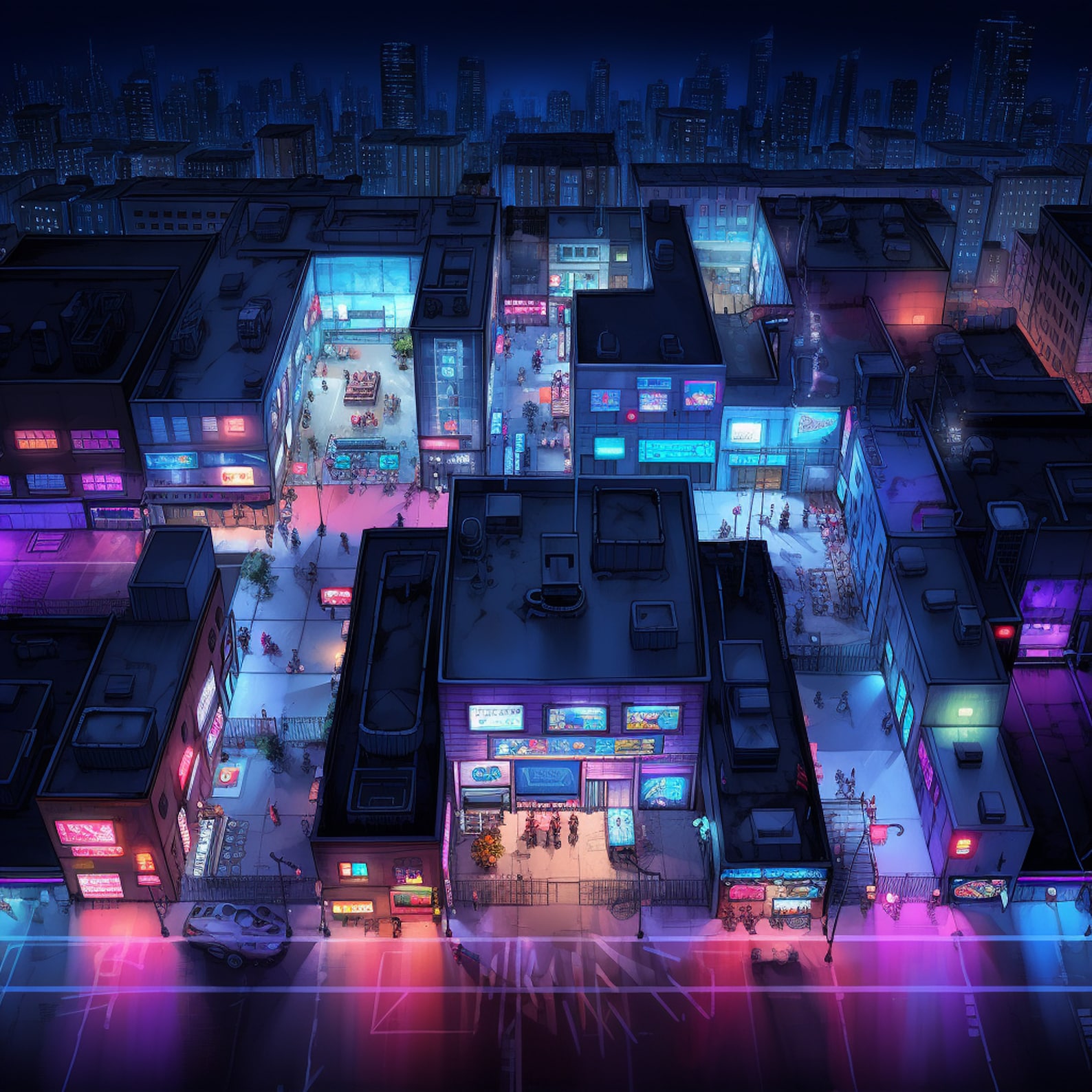 Cyber-punk Battle & Background Maps, 100+ Pack Bundle of RPG Maps ...