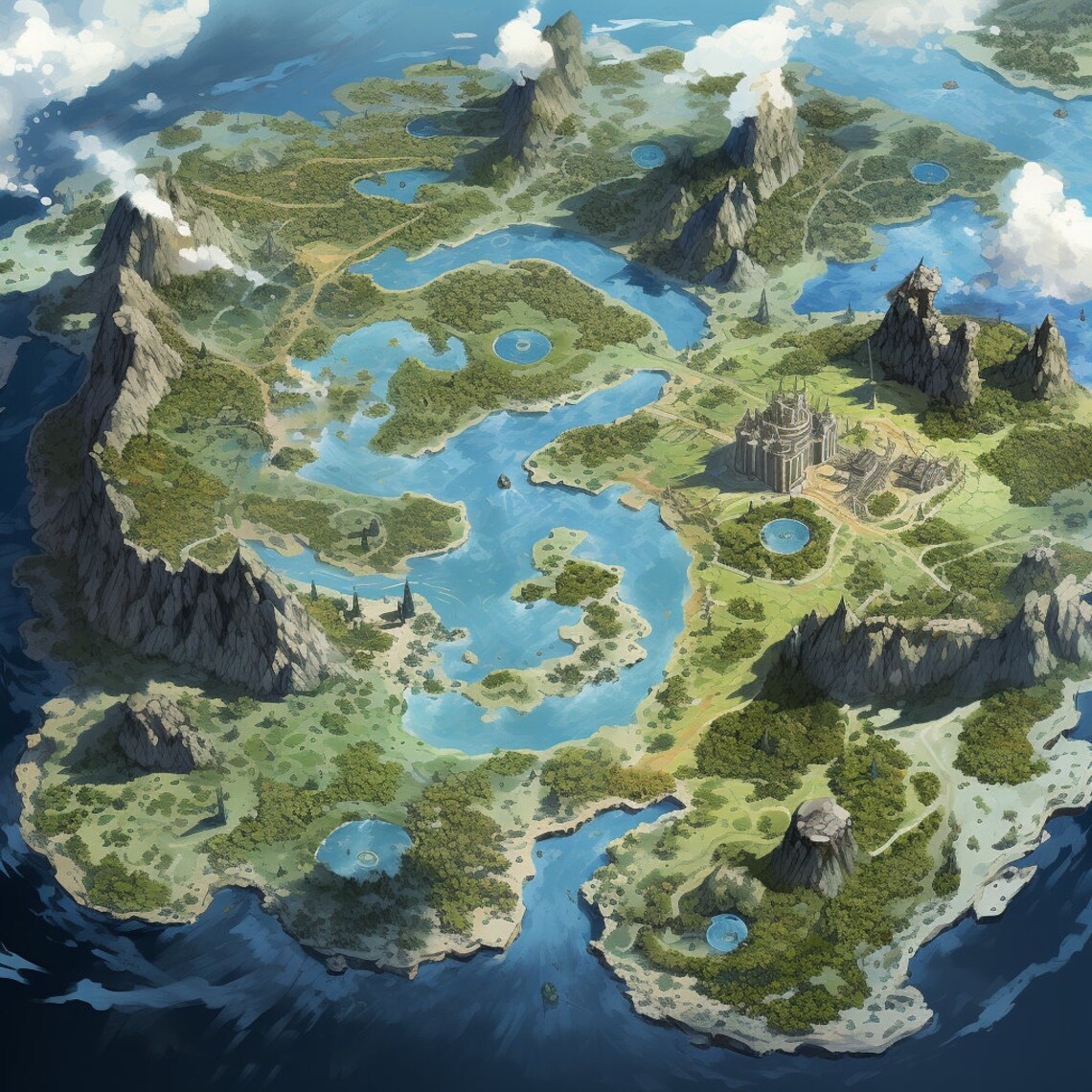 Ultimate Variety Map Bundle, 2000+ Pack Bundle of Role Playing Maps ...