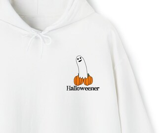 Halloweener Sweatshirt | funny Halloween Hooded Sweatshirt, Fall, autumn, spooky, scary, pumpkin, ghost