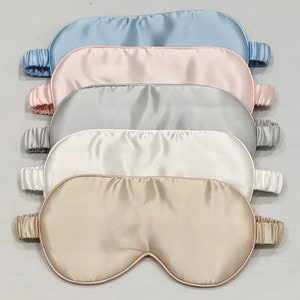 Mulberry Silk Sleep Mask: 22 Momme, Luxury Self Care Gift