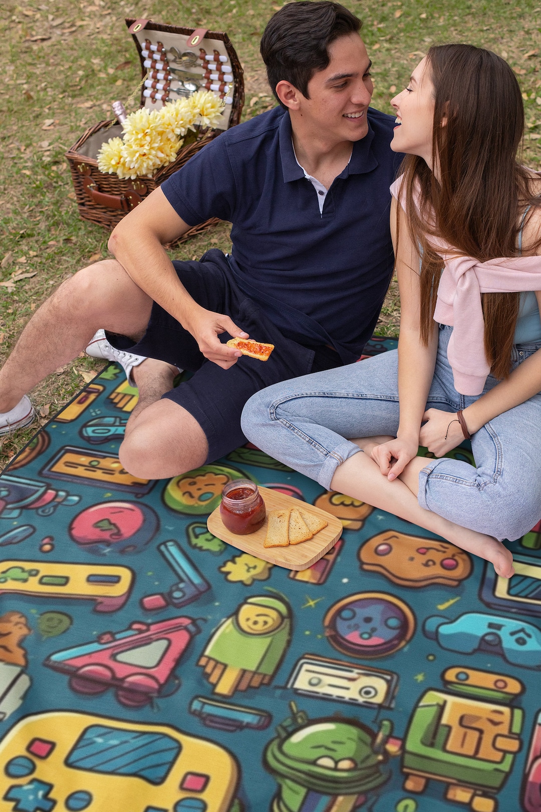 8 Bit Odyssey Blanket for Everyone Super Versatile Dazzling High Fabric