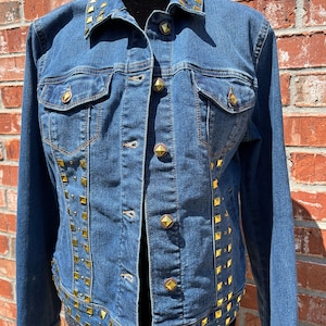Bedazzled Vintage Denim Jacket